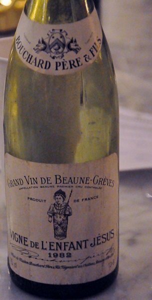 Vigne de L'enfant Jesus 1982, Bourgogne, Frankrike